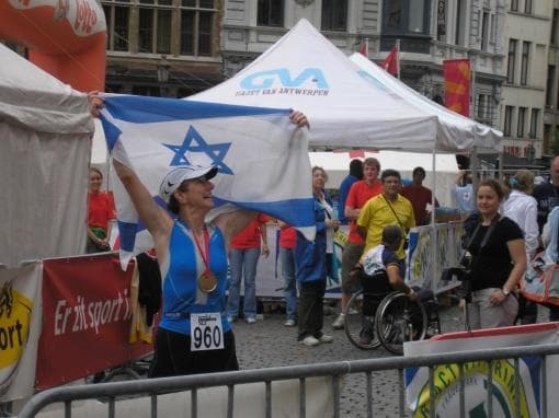 סוזי דבוסקין ז"ל בטריאתלון