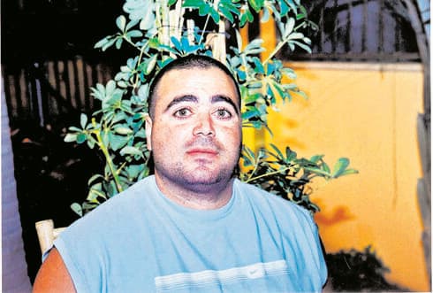 העבריין ניבי זגורי. חשוד שהורה על חיסול