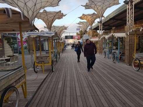 מתחם התחנה (צילום: אדווה חולי) מתחם התחנה