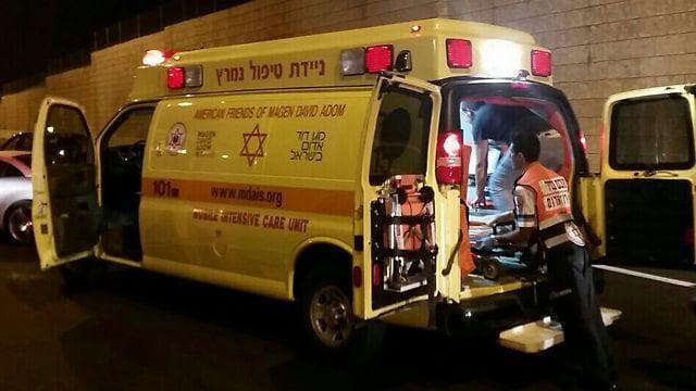 הפצועים פונו לסורוקה