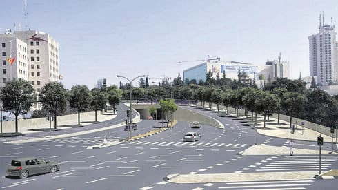 כך תיראה הכניסה החדשה לעיר