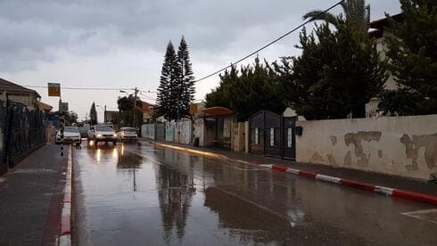 גשם בראשון לציון