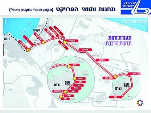 תוואי הרכבת הקלה