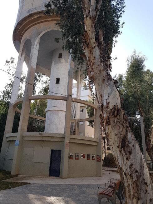 שיקום גן מגדל המים באגרובנק | צילום: עיריית חולון