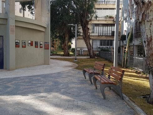 שיקום גן מגדל המים באגרובנק | צילום: עיריית חולון