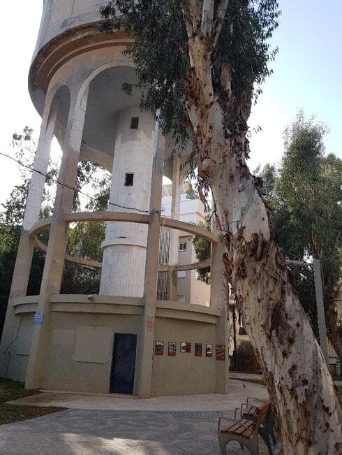 שיקום גן מגדל המים באגרובנק | 