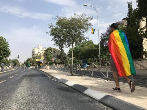 נשאו דגל ברחוב והותקפו (אילוסטרציה: רועי אלמן) נשאו דגל ברחוב והותקפו
