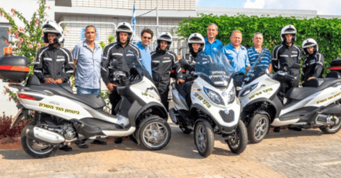 סיירית האופנועים בעבר