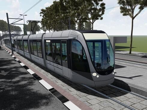 רכבת קלה חיפה-נצרת.