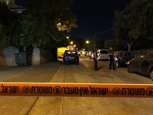 זירת הרצח בישוב מוצא לפני כשנתיים