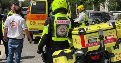 הנער פונה לבית החולים רמב"ם הנער פונה לבית החולים רמב"ם