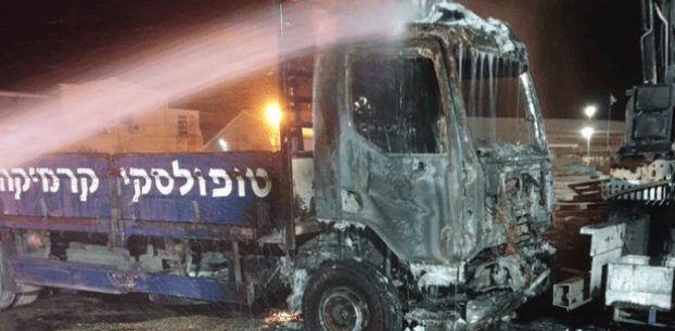 הצתה בטופולסקי