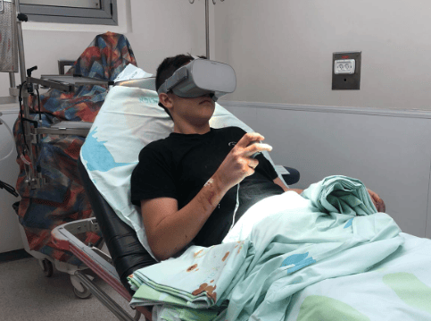 הנער בזמן הטיפול