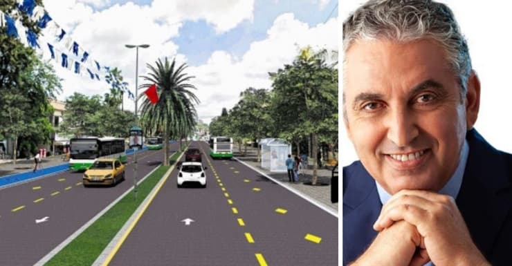 חיים ברוידא וצילום הדמיה של תכנית מהיר לעיר