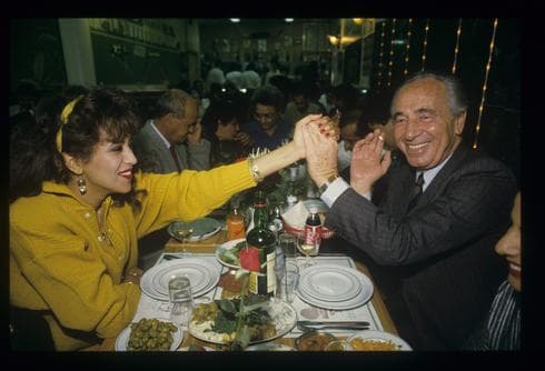 עופרה חזה ושמעון פרס. יונצחו בחולון