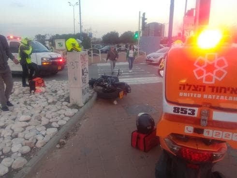זירת התאונה