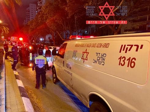 מזירת האירוע בחולון