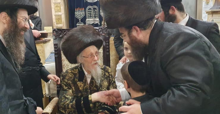 תמונתו האחרונה של האדמו"ר מקליוולנד