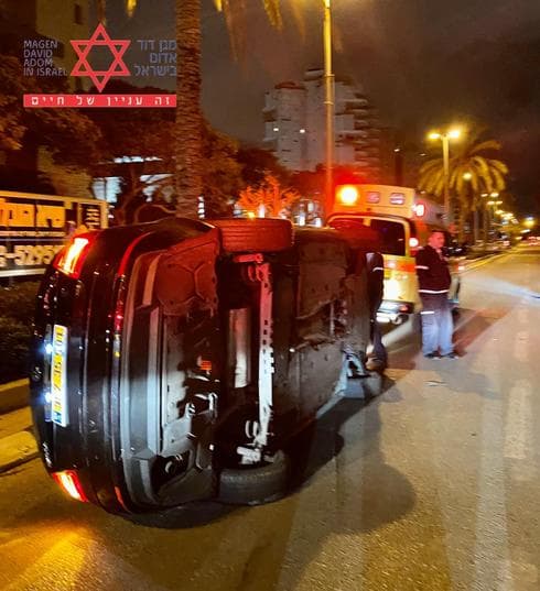 מזירת האירוע בחולון