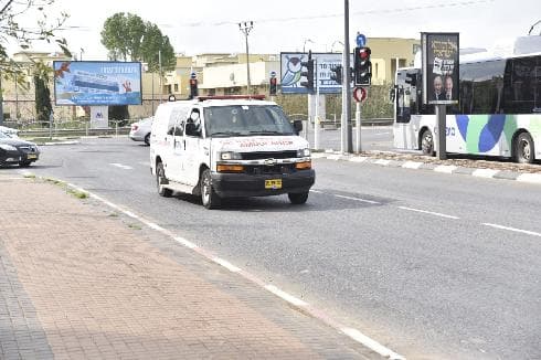 צוות מד"א הגיע לזירת האירוע