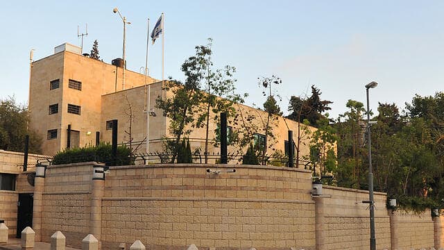 בית אגיון (צילום: גיא אסיאג "ידיעות אחרונות") בית ראש הממשלה ברחוב בלפור