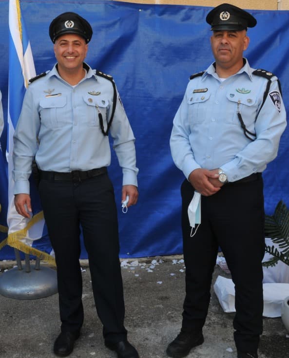 נצ״מ קובי קרני (מימין) ונצ"מ ניר יונה כהן