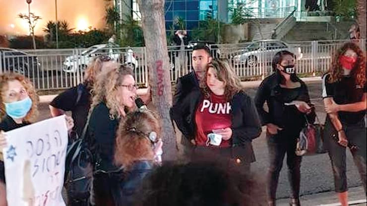 עצרת המחאה ברחוב יוספטל