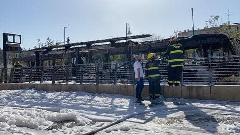 תקלה מכנית. המטרונית (צילום: כיבוי אש) המטרונית