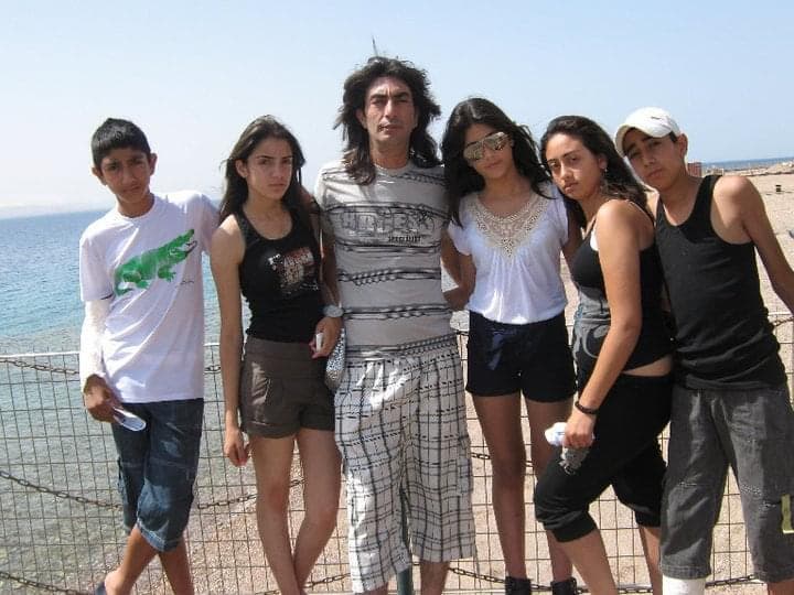 קובי דהן עם משפחתו