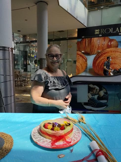 עוגת המרציפן של ג'קלין זרח
