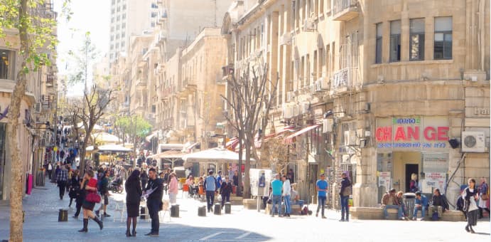 תקציב ההסברה דווקא עלה. מרכז העיר