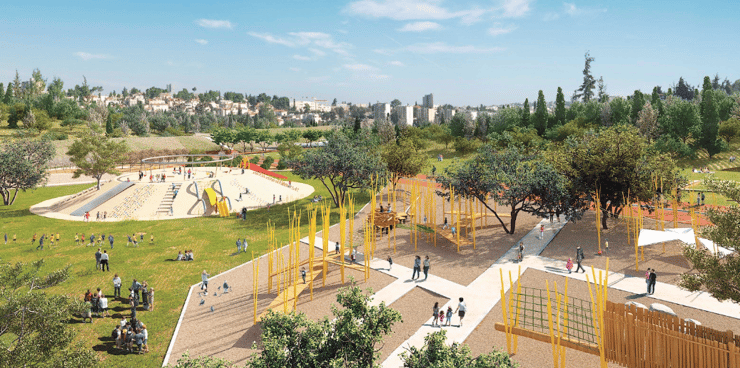 כך ייראה פארק האסבסטונים