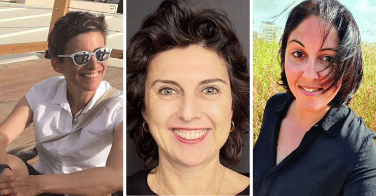 יוזמות הקבוצה. טלי עוז אלבו, שירלי קנטור ועו"ד שירלי כשר יוזמות הקבוצה. טלי עוז אלבו, שירלי קנטור ועו"ד שירלי כשר