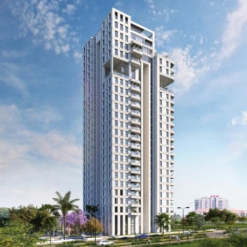 פרויקט SEA TOWER בבת ים (צילום הדמייה: חברת רום כנרת) פרויקט SEA TOWER בבת ים