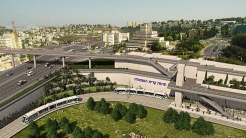 תחנת קרית הממשלה בנוף הגליל