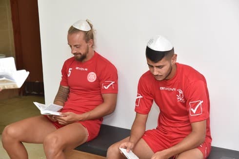ג'ניה ברקמן לפני עונת 17/18 (צילום: שרון צור) ג'ניה ברקמן