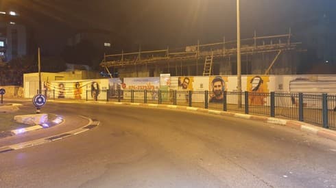 הכיכר ברחוב הנביאים בשעריה