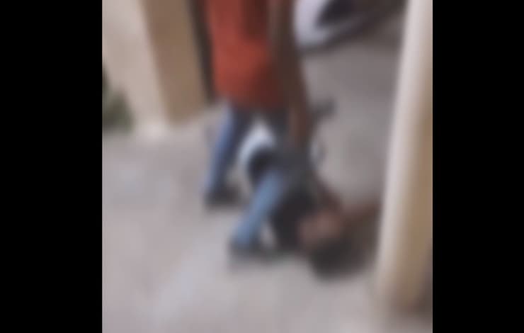 מתוך הסרטון האלים מתוך הסרטון האלים
