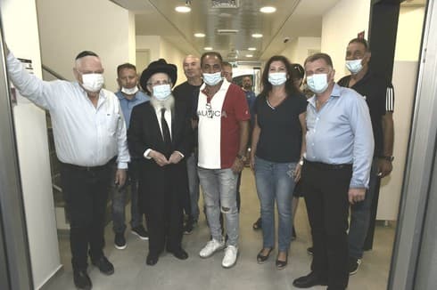 מתקן ברמה גבוהה (צילום: שרון צור) אצטדיון גרין בנוף הגליל