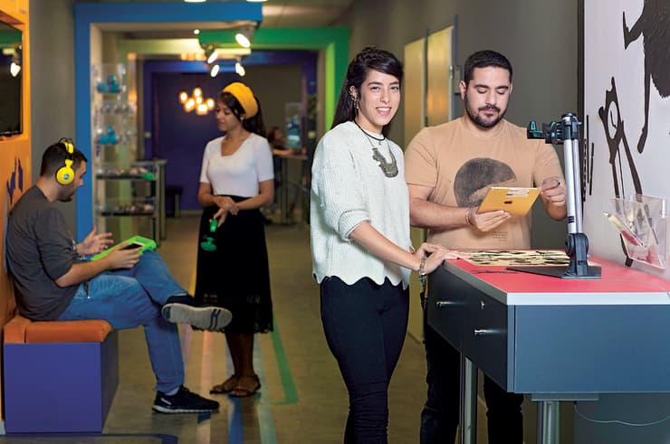 הצצה למסדרון החדשנות