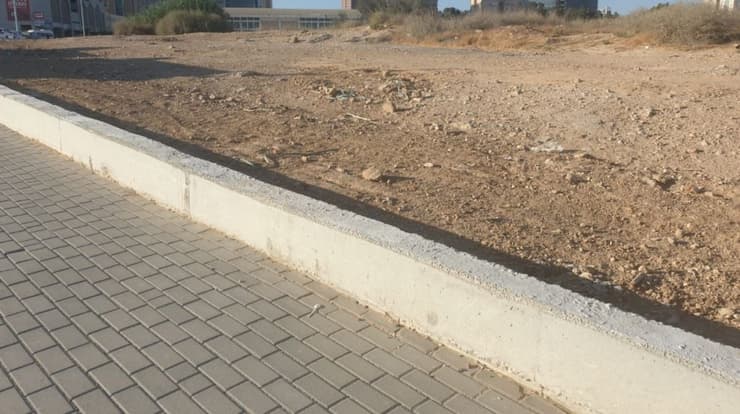 החנייה הלא חוקית נחסמה