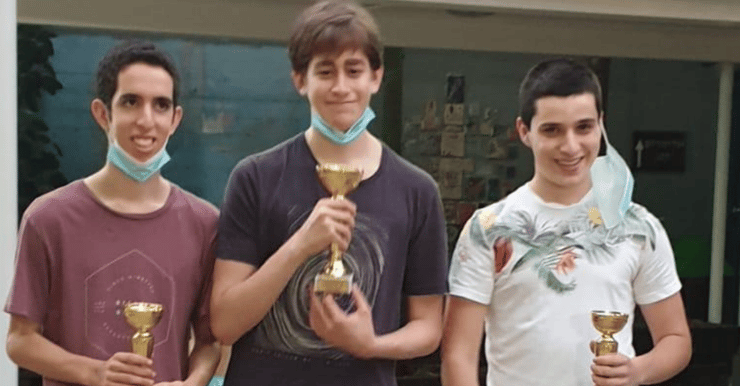 מימין: עידו גורשטיין, אור גלובוס ורועי צמח