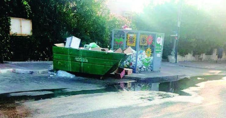 בעיה מטרידה. ביוב ברחוב