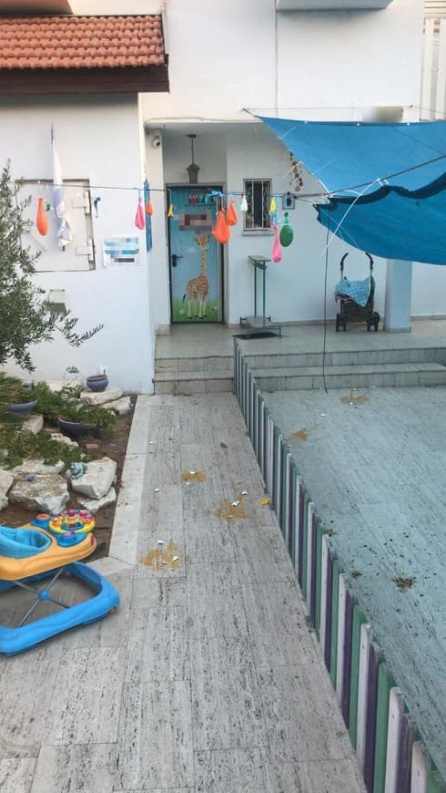 גן הילדים בחולון. עבר ונדליזם (צילום: דוברות המשטרה) גן הילדים בחולון. עבר ונדליזם