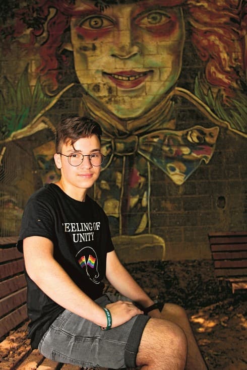 ליאם. התהליך מאוד קשה (צילום: אסף פרידמן) ליאם. התהליך מאוד קשה