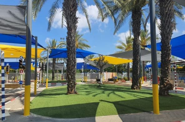 הצללות ושדרוג בטיחות במערב העיר
