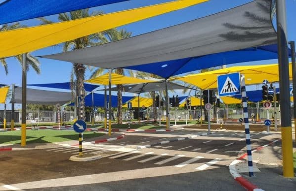 הצללות ושדרוג בטיחות במערב העיר