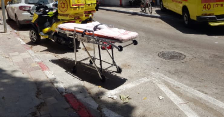 הובהל לבית החולים מאיר