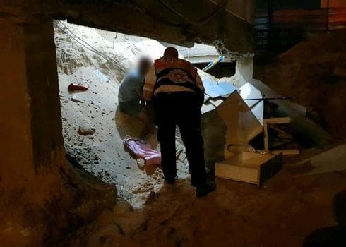 מבצע חילוץ בין ההריסות והנזק הרב