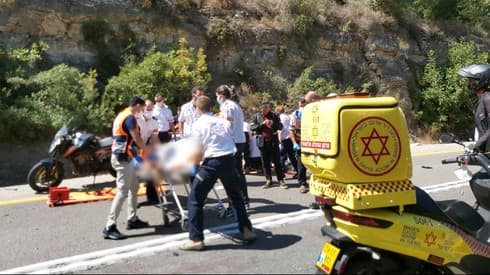 זירת התאונה